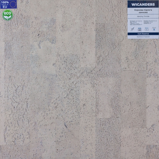 Коркова підлога Identity Timide Cork Essence Wicanders