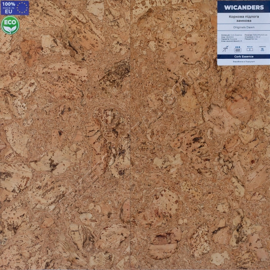Пробковый пол Originals Dawn Cork Essence Wicanders
