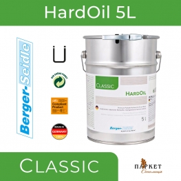 Масло з твердим воском для паркету Hard Oil Classic Berger-Seidle (5л)