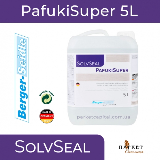 Шпаклевка для паркета Pafuki Super SolvSeal -Seidle (5л)