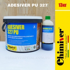 Двухкомпонентный паркетный клей ADESIVER 327 PU (13кг) Chimiver