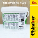 Клей для лінолеуму, вінілу, ПВХ та килимового покриття ADESIVER RE 400/PLUS (12кг) Chimiver