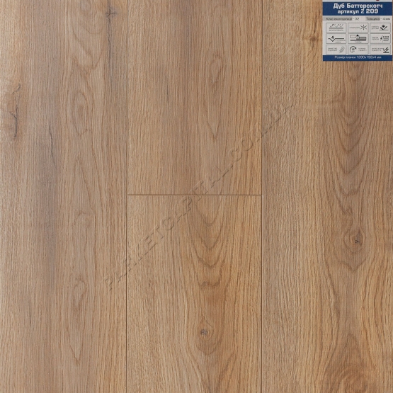 Вінілова SPC підлога Дуб Баттерскотч KRONOstep