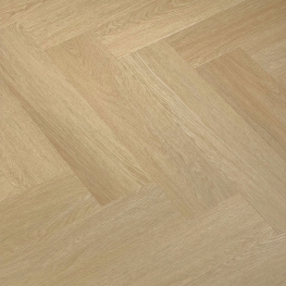Виниловый SPC пол с подкладкой «Английская» елка Beige Oak Herringbone Surface