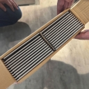 Виниловый SPC пол с подкладкой «Английская» елка Beige Oak Herringbone Surface