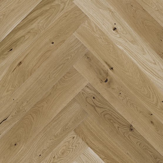 Паркетная доска Дуб Toffee Herringbone PURE Classico Barlinek Елка