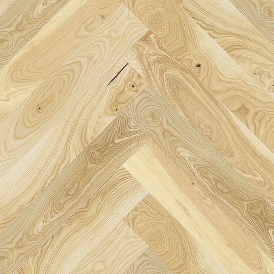 Паркетная доска Ясень Auric Herringbone PURE Barlinek Английская Елка