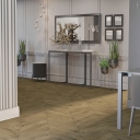 Паркетная доска Дуб Ontario Chevron Barlinek Французская Елка