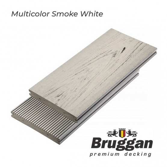 Терасна дошка Smoke White Multicolor Bruggan