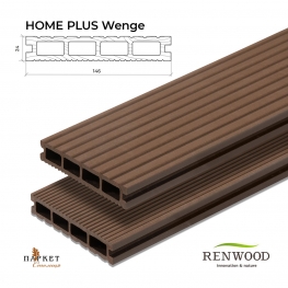 Терасна дошка Wenge HOME PLUS RENWOOD