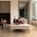 Ламинат Дуб Белый Лакированный Largo Quick-Step