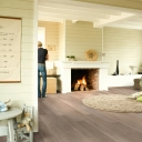 Ламинат Дуб Светло-серый Лакированный Elite Quick-Step