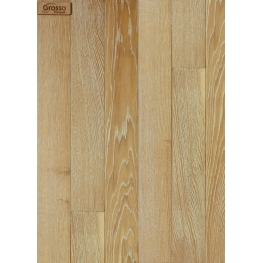Масивна паркетна дошка Дуб вибілений Grosso Parquet
