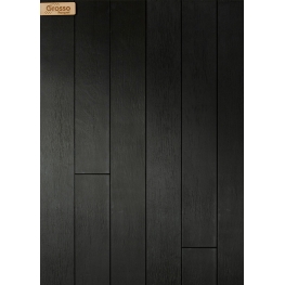 Массивная паркетная доска Дуб Черный Grosso Parquet