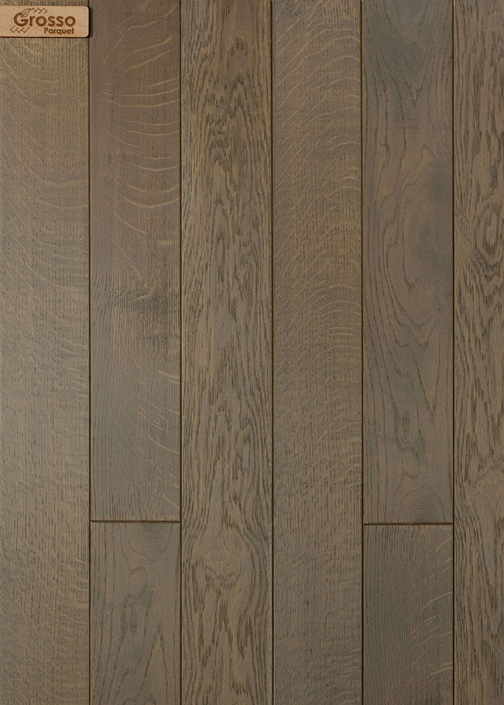 ≡ Купить Паркетная доска Дуб Серый Grosso Parquet • Паркет Столица ...