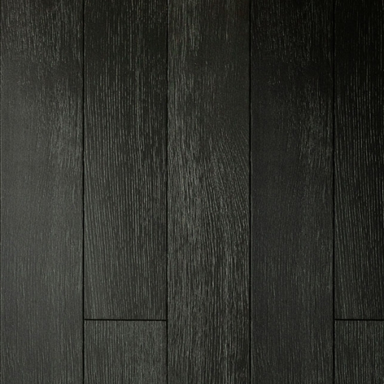 Паркетна дошка Дуб чорний з срібним гревовим паркетом