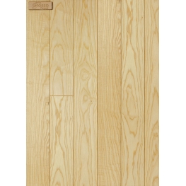 Массивная паркетная доска Ясень натур светлый Grosso Parquet