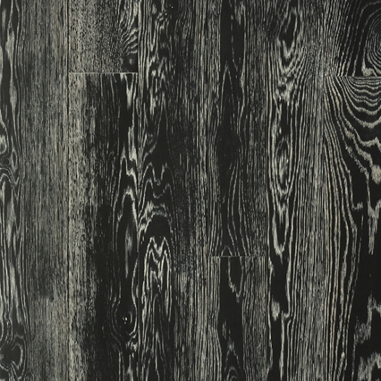 Массивная паркетная доска Дуб чёрный с белым 300007 Grosso Parquet