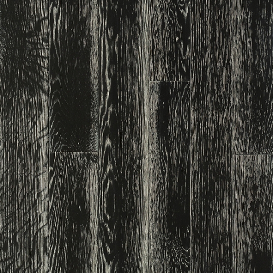 Паркетная доска Дуб чёрный с белым 300008 Grosso Parquet