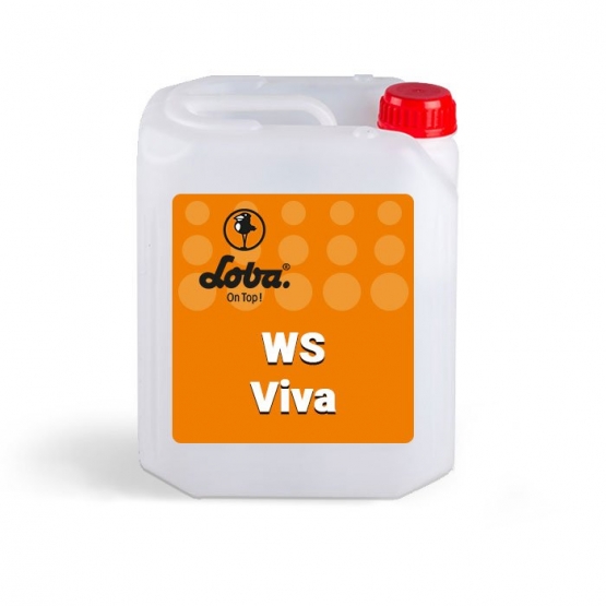 Лак паркетный WS Viva Полуматовый 5 кг Loba - 11519-000001 Лак паркетный WS Viva Полуматовый 5 кг Loba