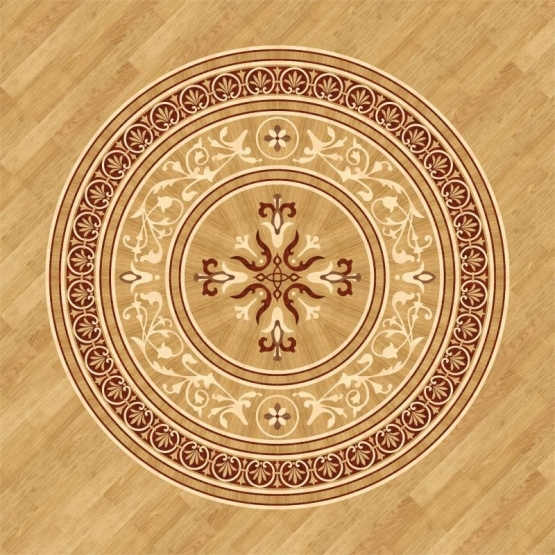 Розетка паркетная 11_01 дворцовая Grosso Parquet