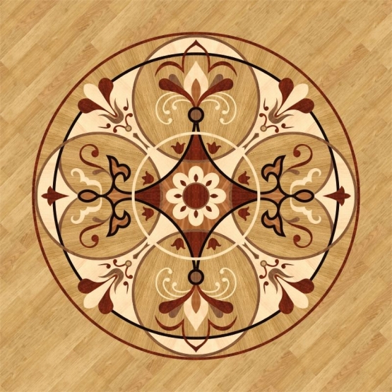 Розетка паркетная 11_02 дворцовая Grosso Parquet - 11_02 Розетка паркетная 11_02 дворцовая Grosso Parquet