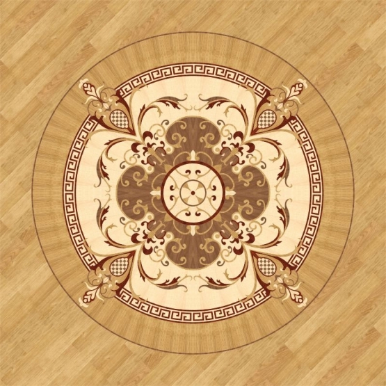 Розетка паркетная 11_03 дворцовая Grosso Parquet