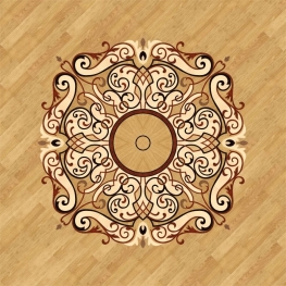 Розетка Паркетна 11_08 палацова Grosso Parquet