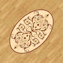 Розетка Паркетна 11_09 палацова Grosso Parquet