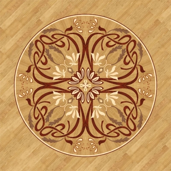 Розетка паркетная 11_12 дворцовая Grosso Parquet - 11_12 Розетка паркетная 11_12 дворцовая Grosso Parquet