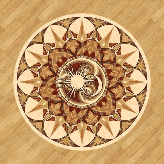 Розетка паркетная 11_13 дворцовая Grosso Parquet - 11_13 Розетка паркетная 11_13 дворцовая Grosso Parquet