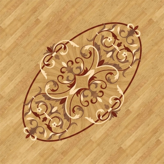 Розетка паркетная 11_14 дворцовая Grosso Parquet - 11_14 Розетка паркетная 11_14 дворцовая Grosso Parquet