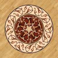 Розетка Паркетна 11_20 палацова Grosso Parquet