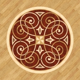 Розетка Паркетна 11_21 палацова Grosso Parquet