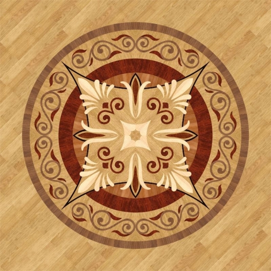 Розетка паркетная 11_22 дворцовая Grosso Parquet - 11_22 Розетка паркетная 11_22 дворцовая Grosso Parquet
