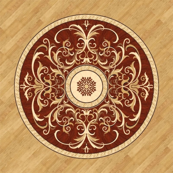 Розетка паркетная 11_24 дворцовая Grosso Parquet