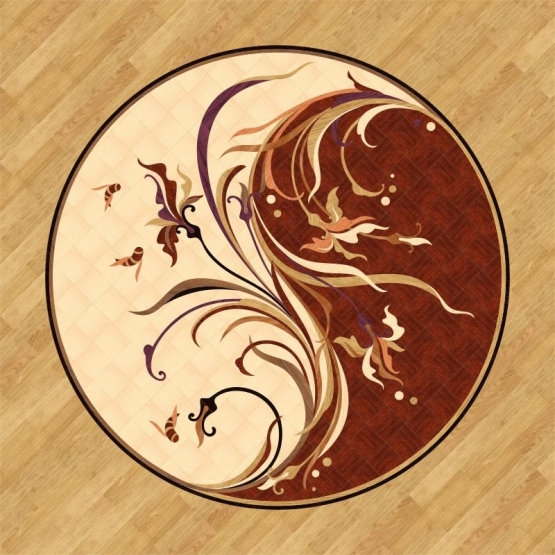 Розетка паркетная 11_25 дворцовая Grosso Parquet