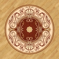 Розетка Паркетна 11_26 палацова Grosso Parquet