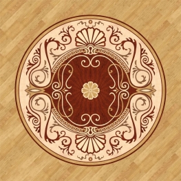 Розетка Паркетна 11_26 палацова Grosso Parquet