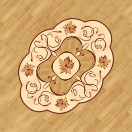 Розетка Паркетна 11_27 палацова Grosso Parquet