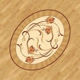 Розетка Паркетна 11_28 палацова Grosso Parquet