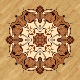 Розетка Паркетна 11_31 палацова Grosso Parquet