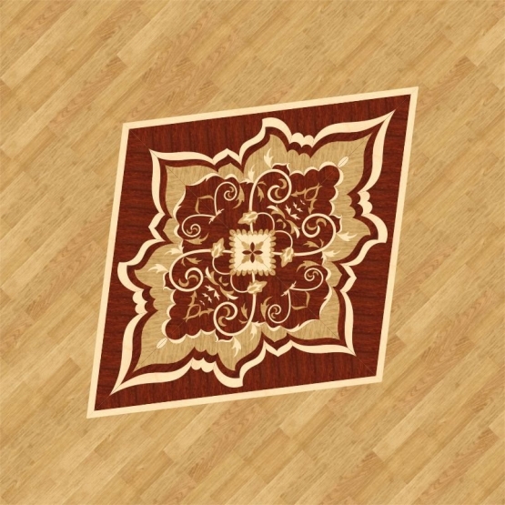 Розетка паркетная 11_32 дворцовая Grosso Parquet