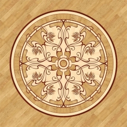 Розетка Паркетна 11_39 палацова Grosso Parquet