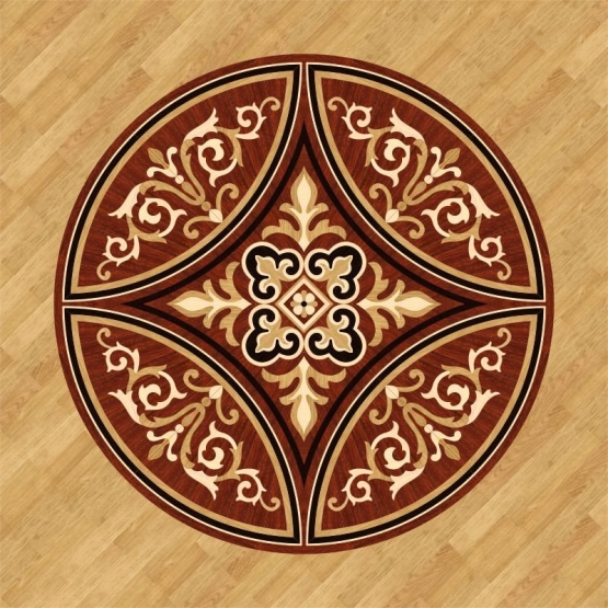 Розетка паркетная 11_43 дворцовая Grosso Parquet