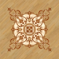 Розетка паркетная 11_51 дворцовая Grosso Parquet