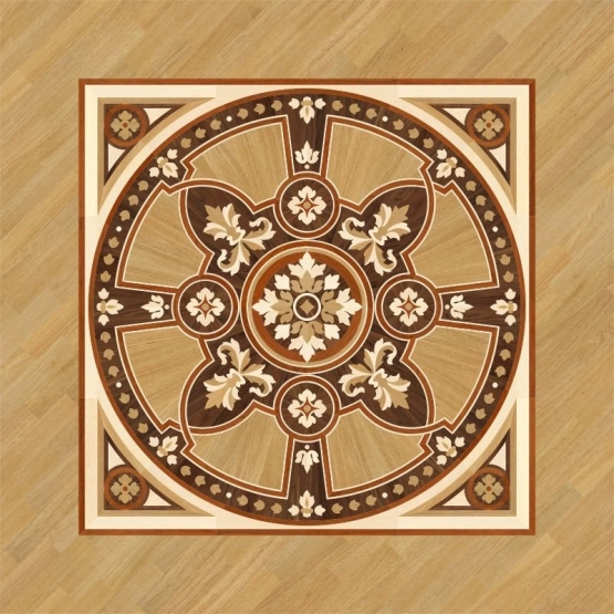 Розетка паркетная 11_53 дворцовая Grosso Parquet
