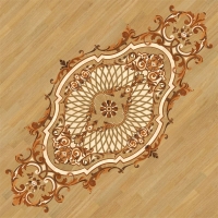 Розетка паркетная 11_61 дворцовая Grosso Parquet