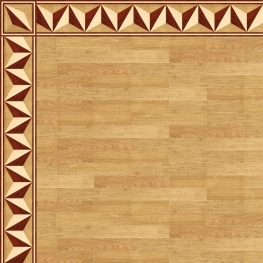 Бордюр паркетный B-01 художественный Grosso Parquet