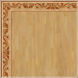 Бордюр паркетный B-36 дворцовый Grosso Parquet